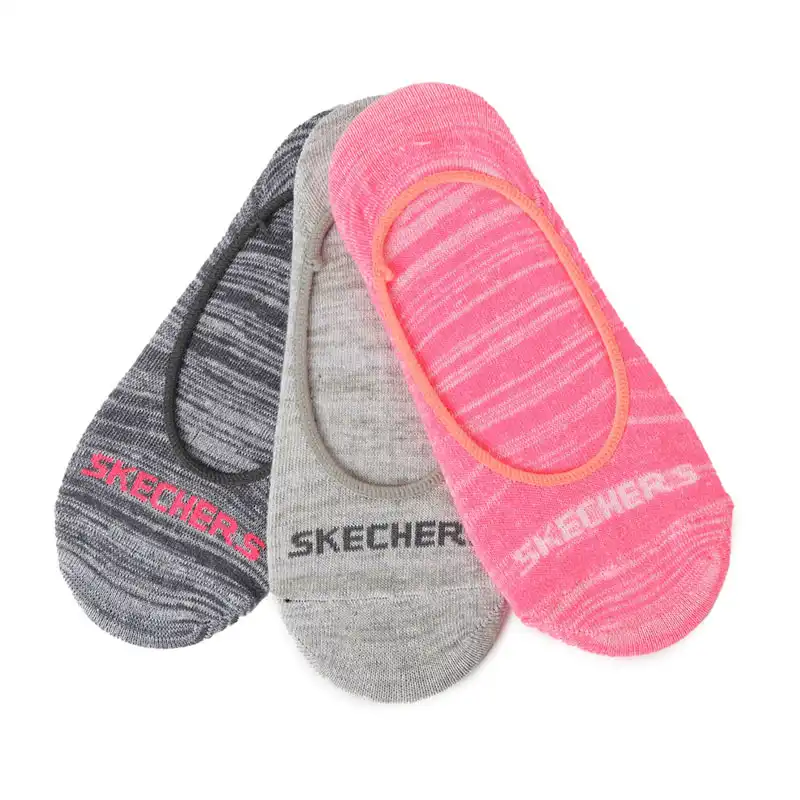 107854-678_A 3Pk Womens Non Terry Liner Pink Combo – Image 1