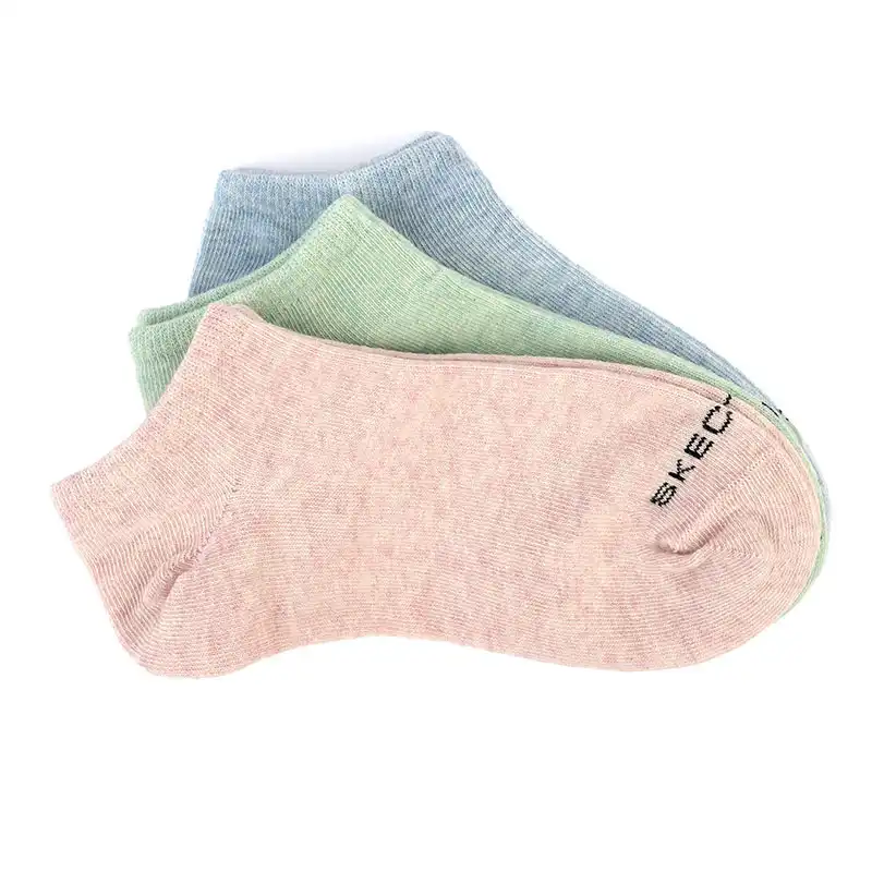 S117214-462_A 3Pk Womens Non Terry No Show – Image 1