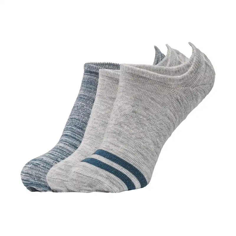 S600822-037_A 3Pk Mens Non Terry No Show – Image 1