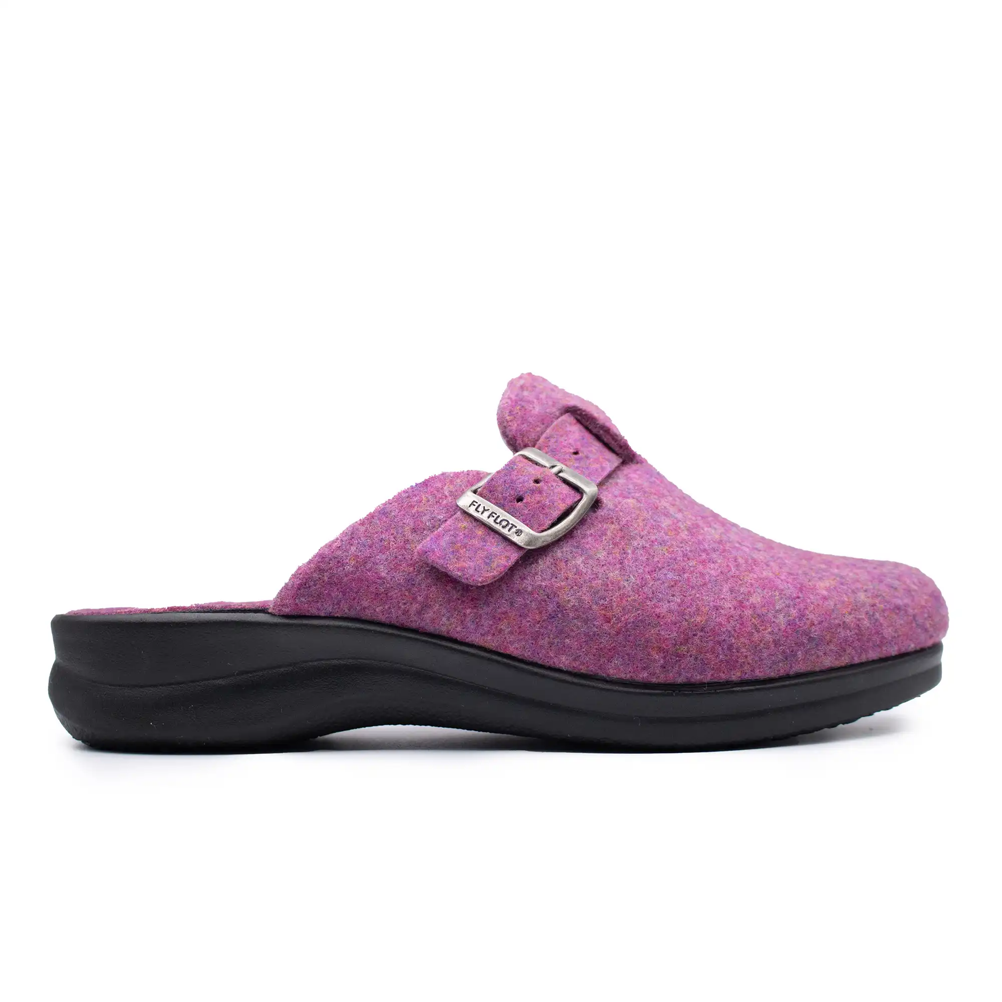 H9641FF-2053_A Cloth Woman Slipper Darh Fuchsia – Image 1