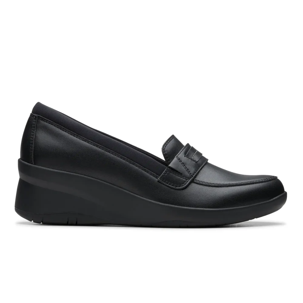 Suttyn Penny Black Leather