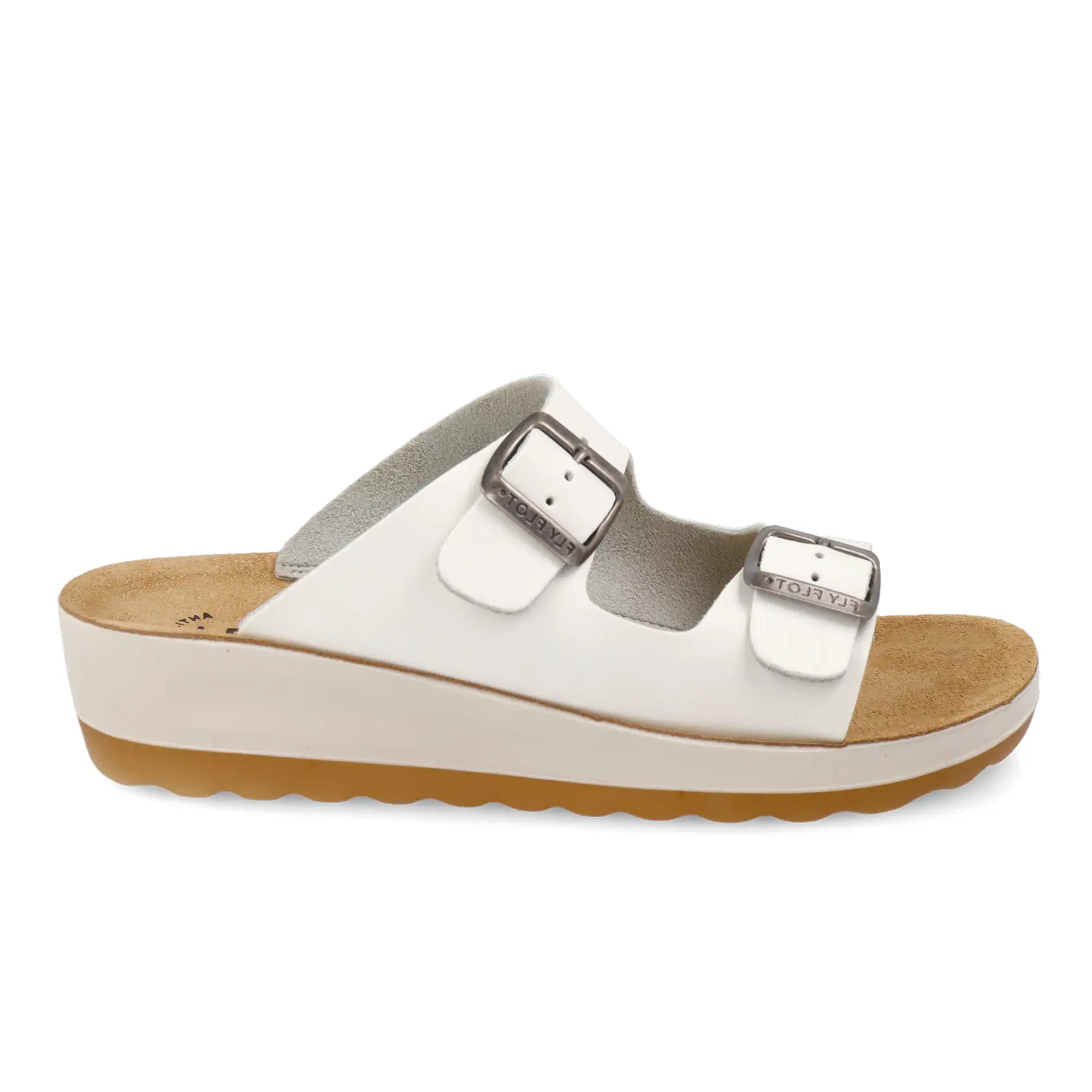 42G642C-6302_A Synthetic Woman Slipper White – Image 1