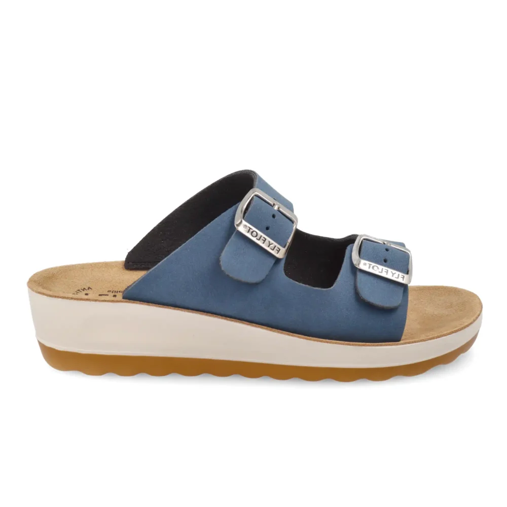 Synthetic Woman Slipper Pale Turquoise
