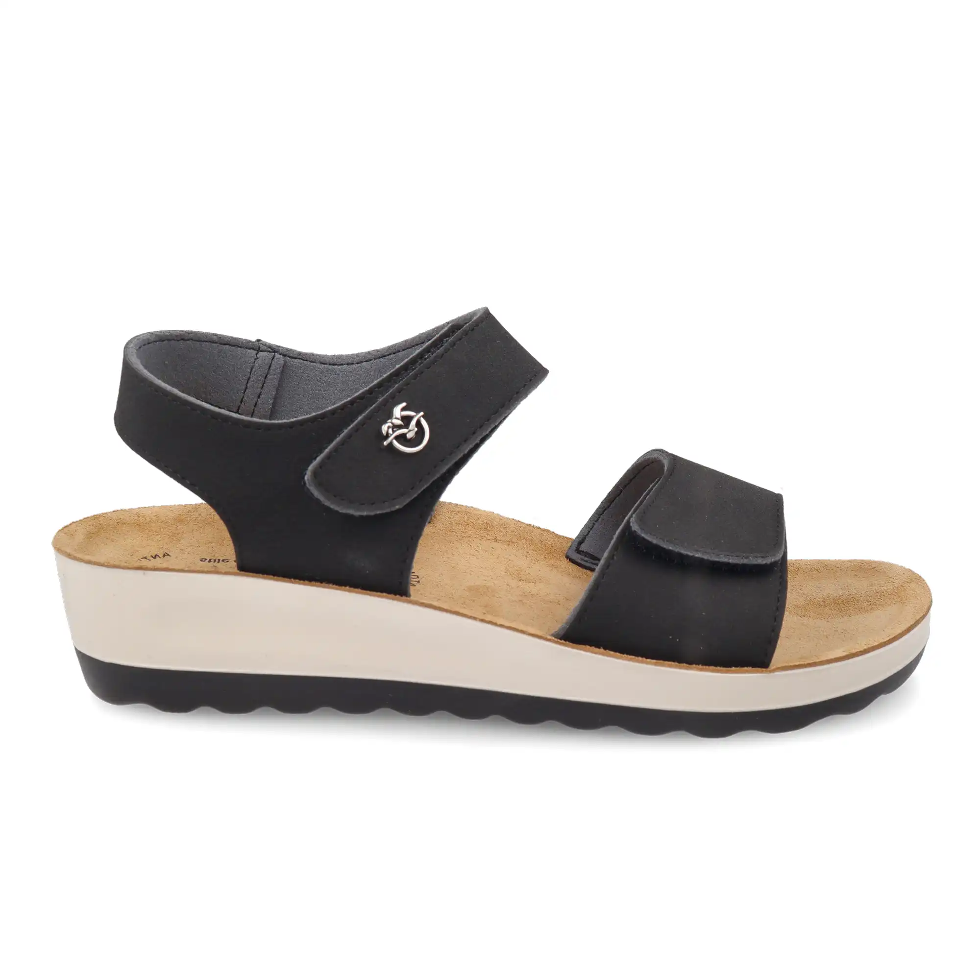 42K23HC-6403_A Synthetic Woman Sandal Black – Image 1
