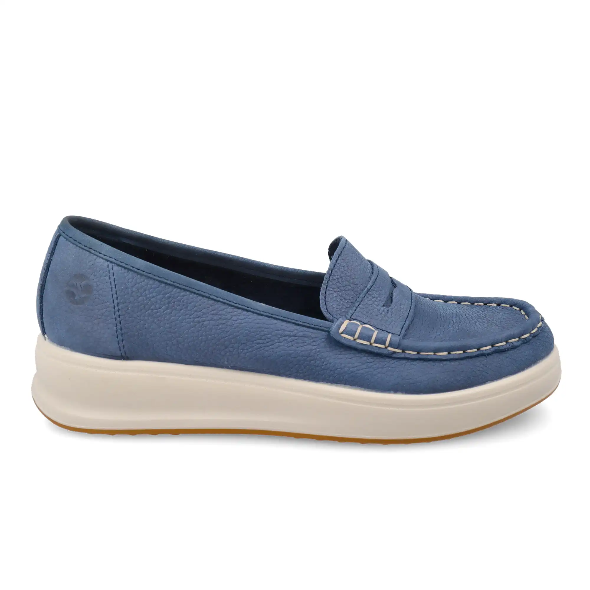 64K64R2-6301_A Leather Woman Shoe Blue – Image 1