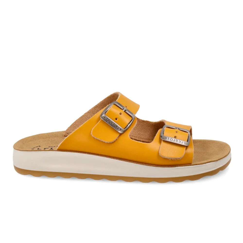 Synthetic Woman Slipper Yellow