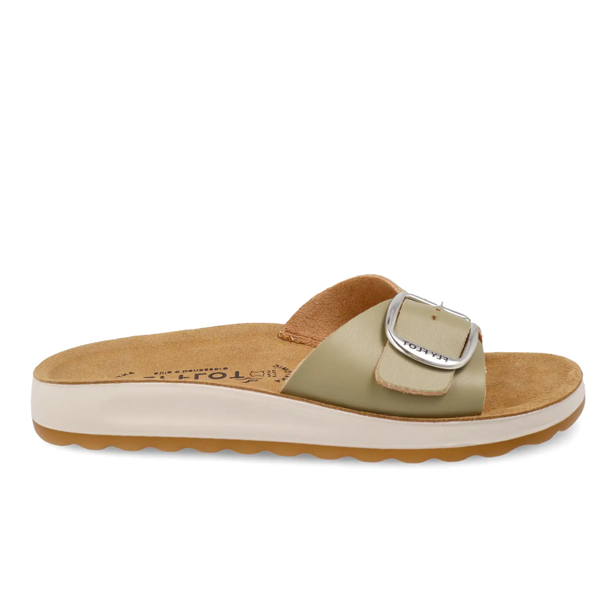 77G652C-6347_A Synthetic Woman Slipper Light Green – Image 1