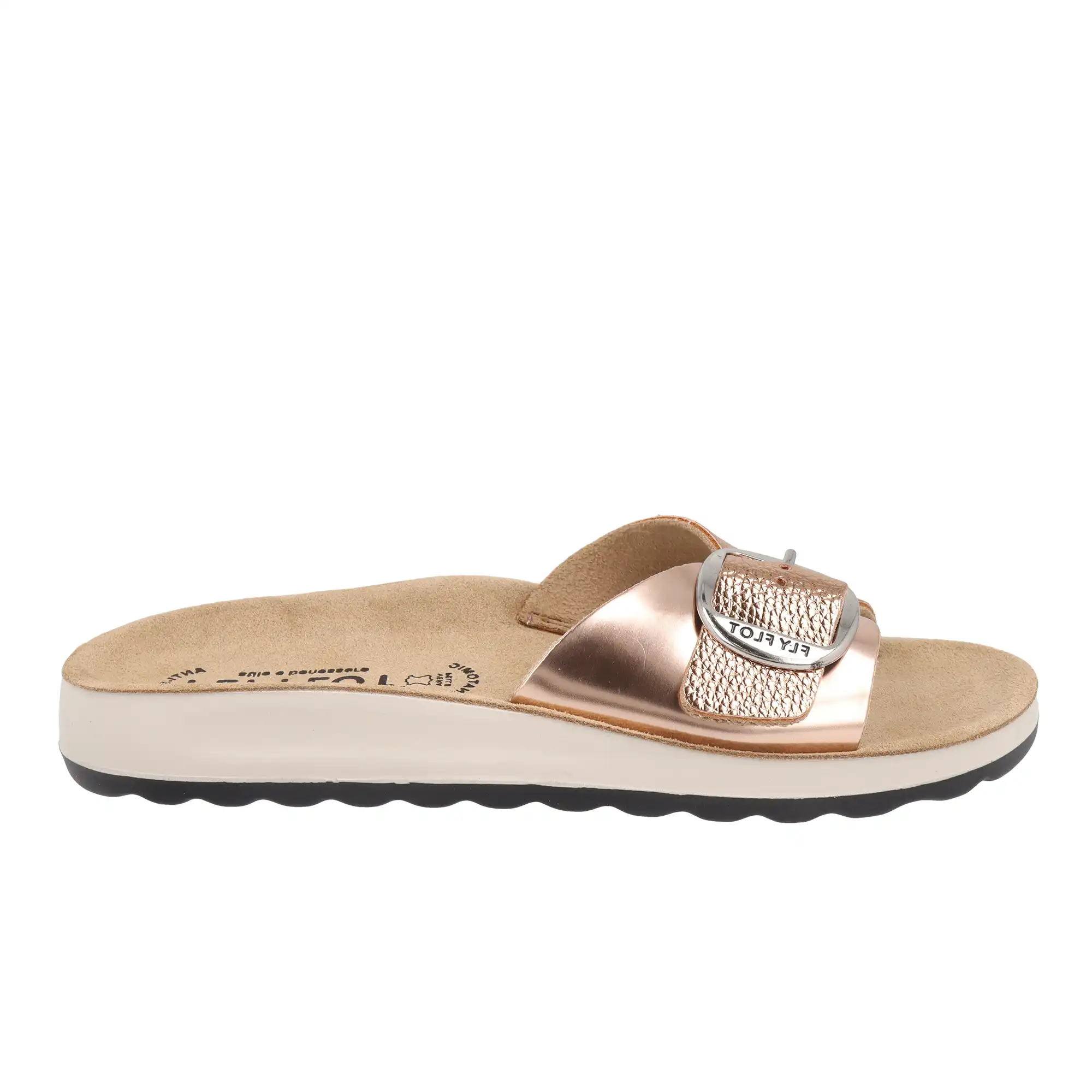 77G65ZC-6488_A Synthetic Woman Slipper Dark Gold – Image 1