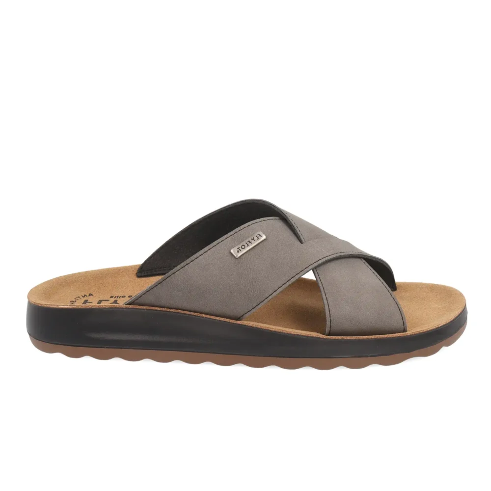 Synthetic Man Slipper Anthracite