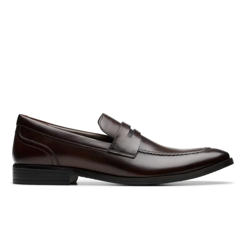 Brandon Step Dark Brown Lea