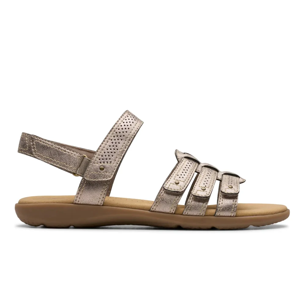 Elizabelle Kay Taupe Metallic