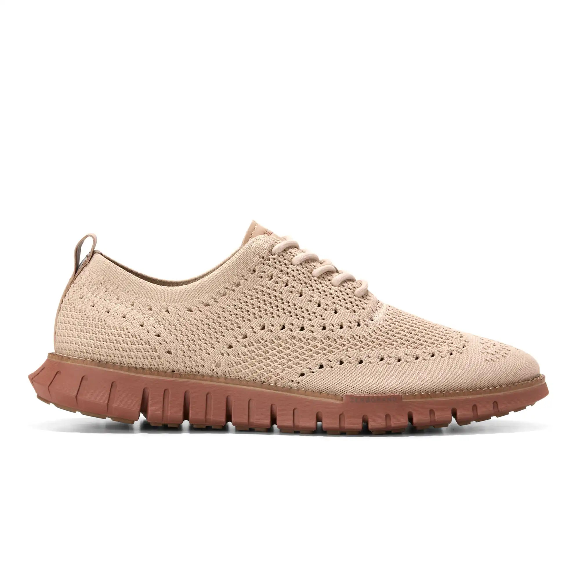 C39741_A Zerogrand Remastered Stitchlite Wingtip Lt Sesame Sesame Dk Cuoio – Image 1