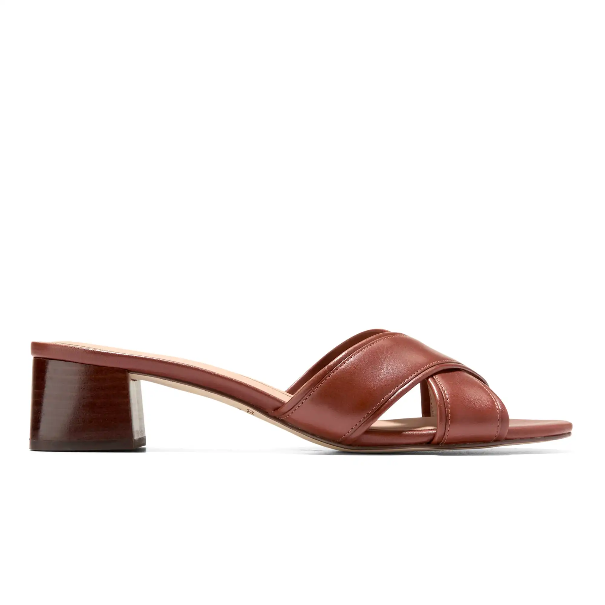 W32656_A Landon Sandals 40Mm Ch Dk Cuoio Ltr – Image 1