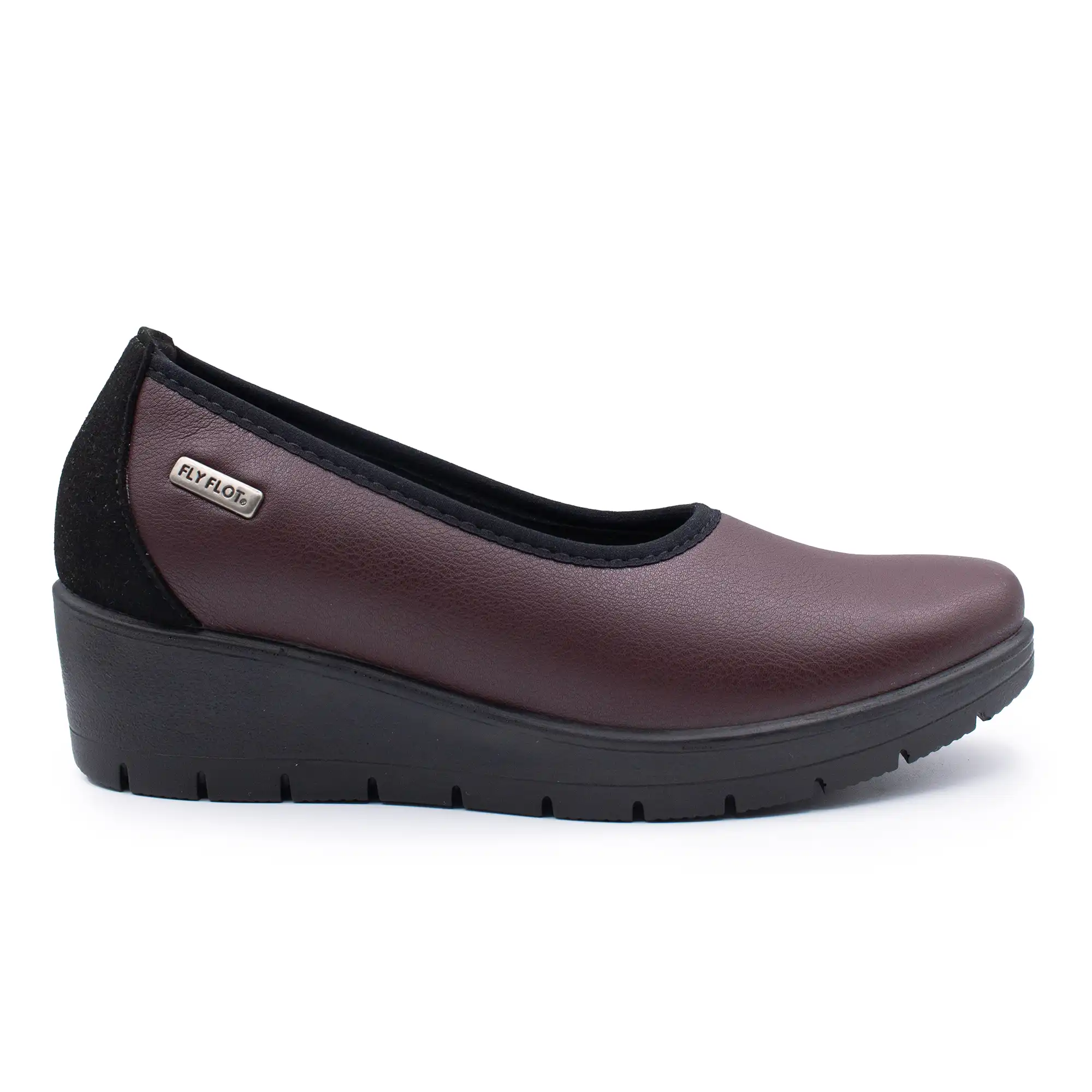 18X15ZX-2013_A Synthetic Woman Shoe Plum – Image 1