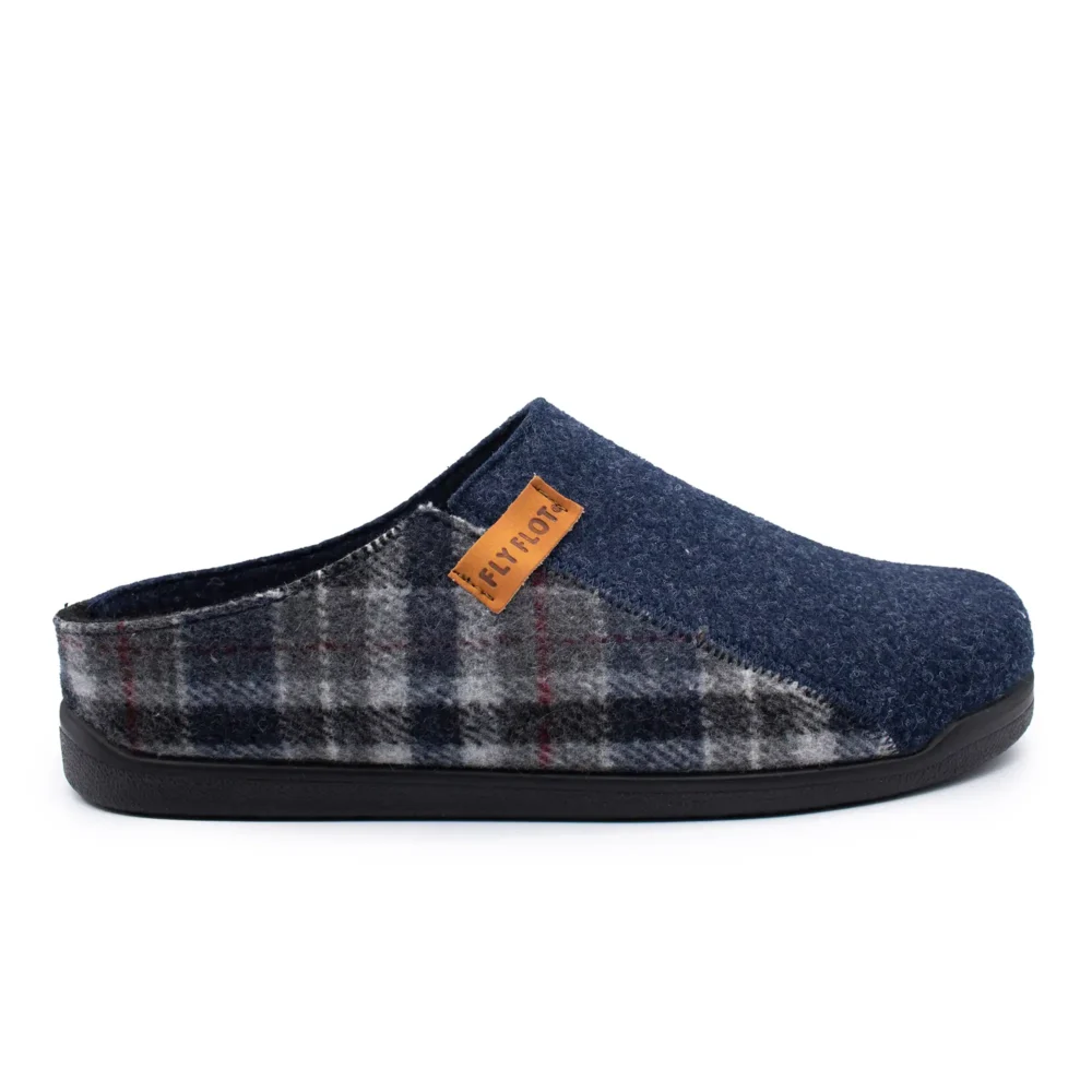 Cloth Man Slipper Blue
