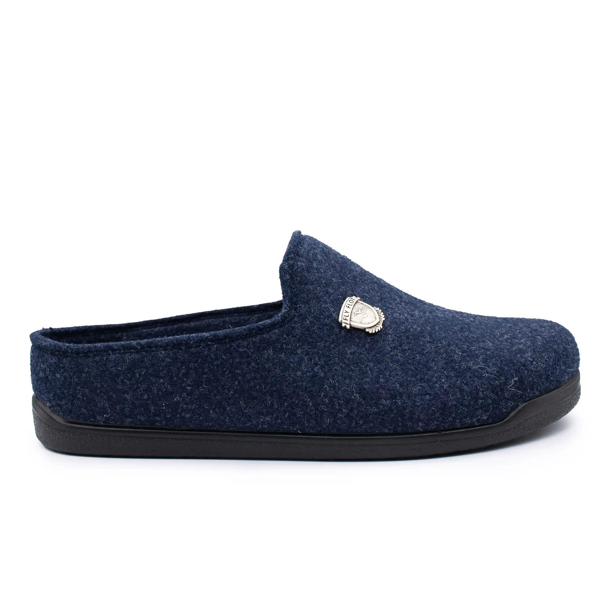 48761FF-2001_A Cloth Man Slipper Blue – Image 1