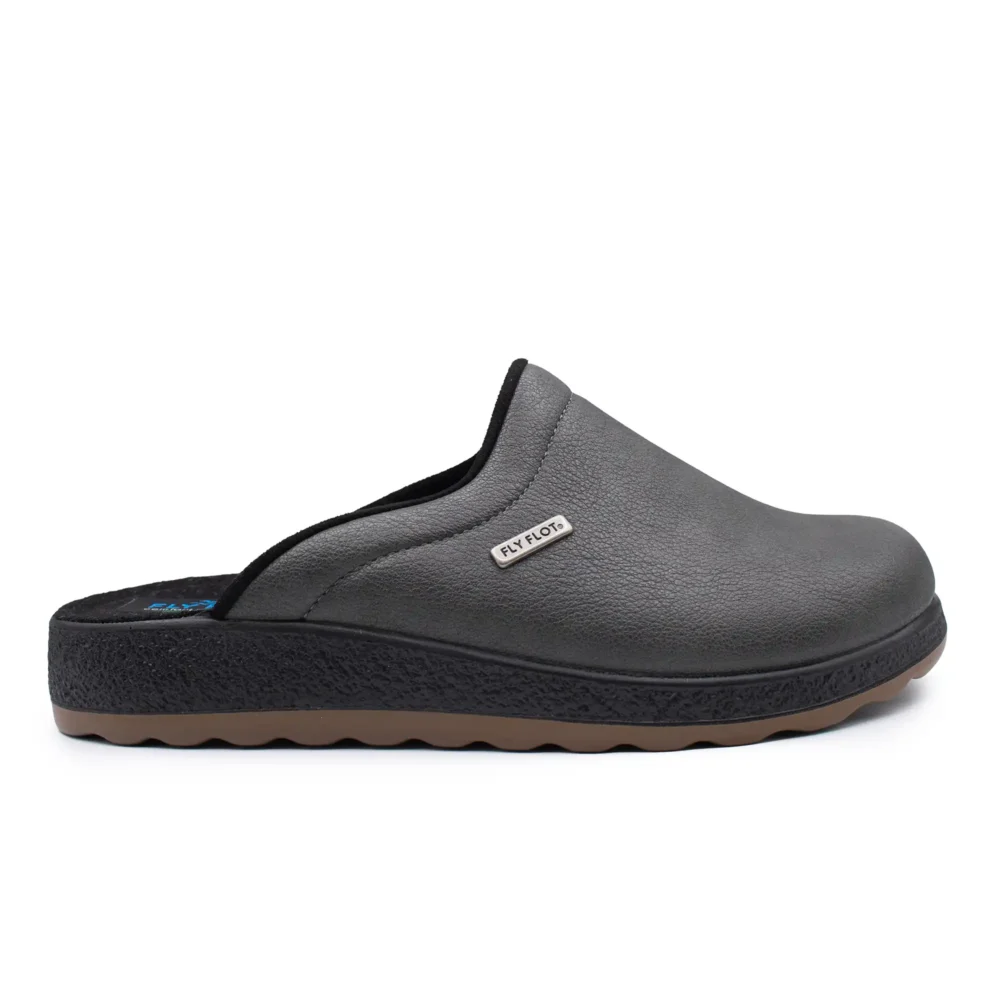 Synthetic Man Slipper Anthracite