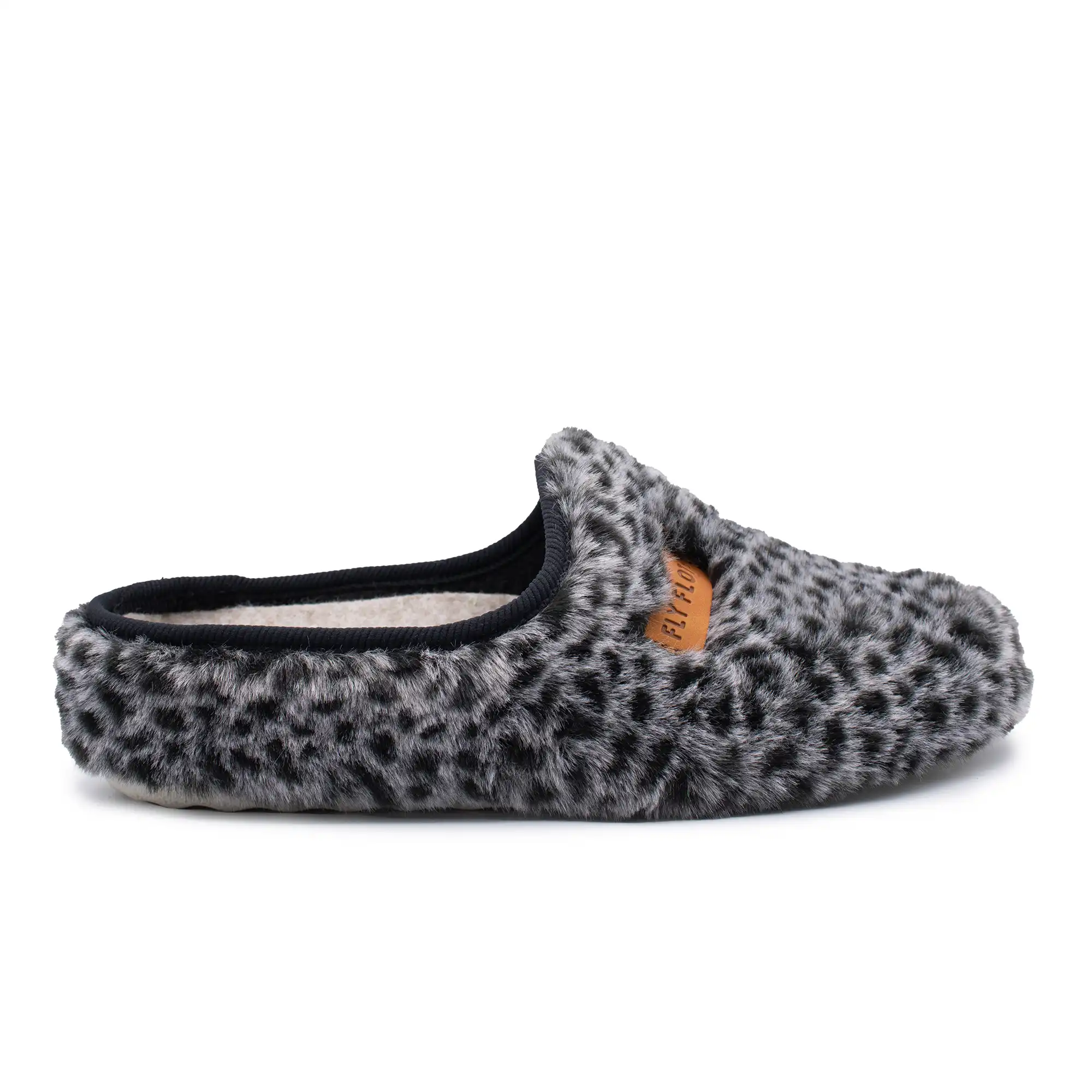 89X93DZ-6003_A Cloth Woman Slipper Black – Image 1