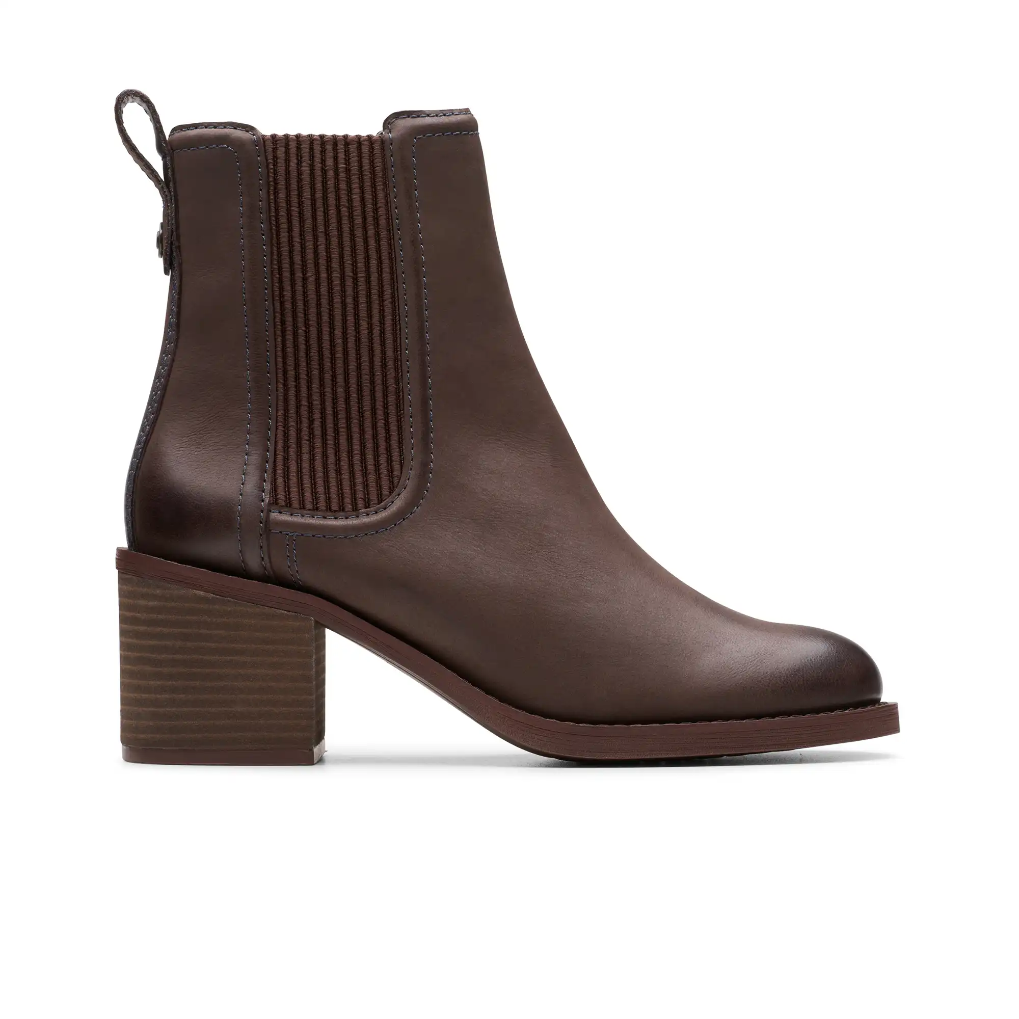 C26178829_A Chamberly Top Dark Brown Lea – Image 1