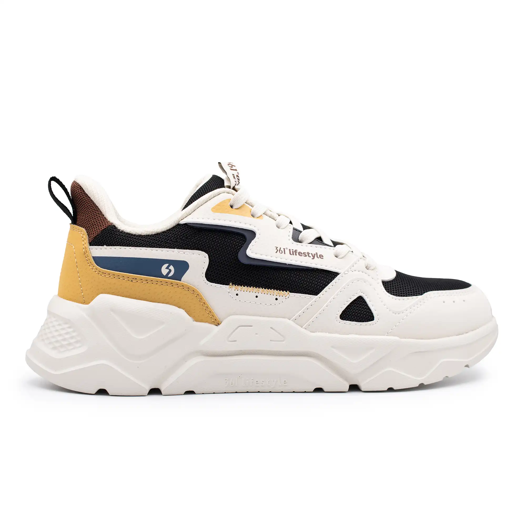 W572446717-3_A M's LifestyleOat Milk/Obsidian Black – Image 1