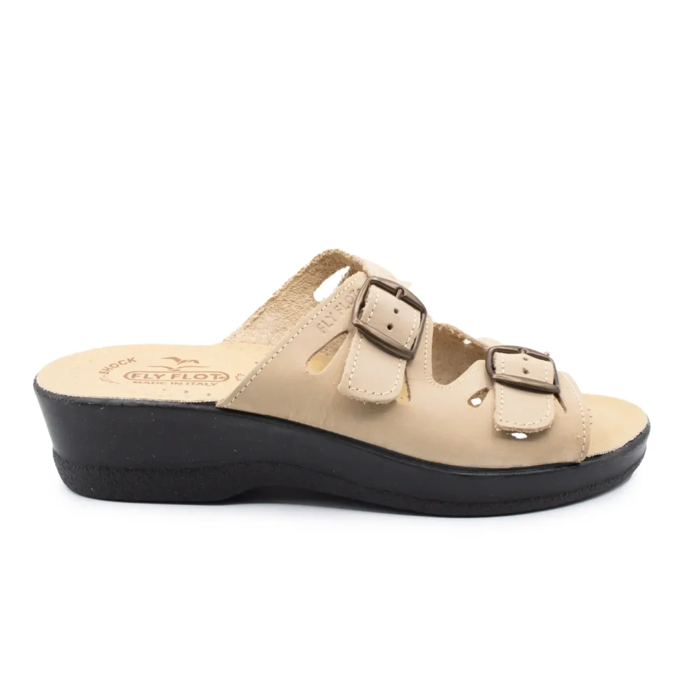 Leather Woman Slipper