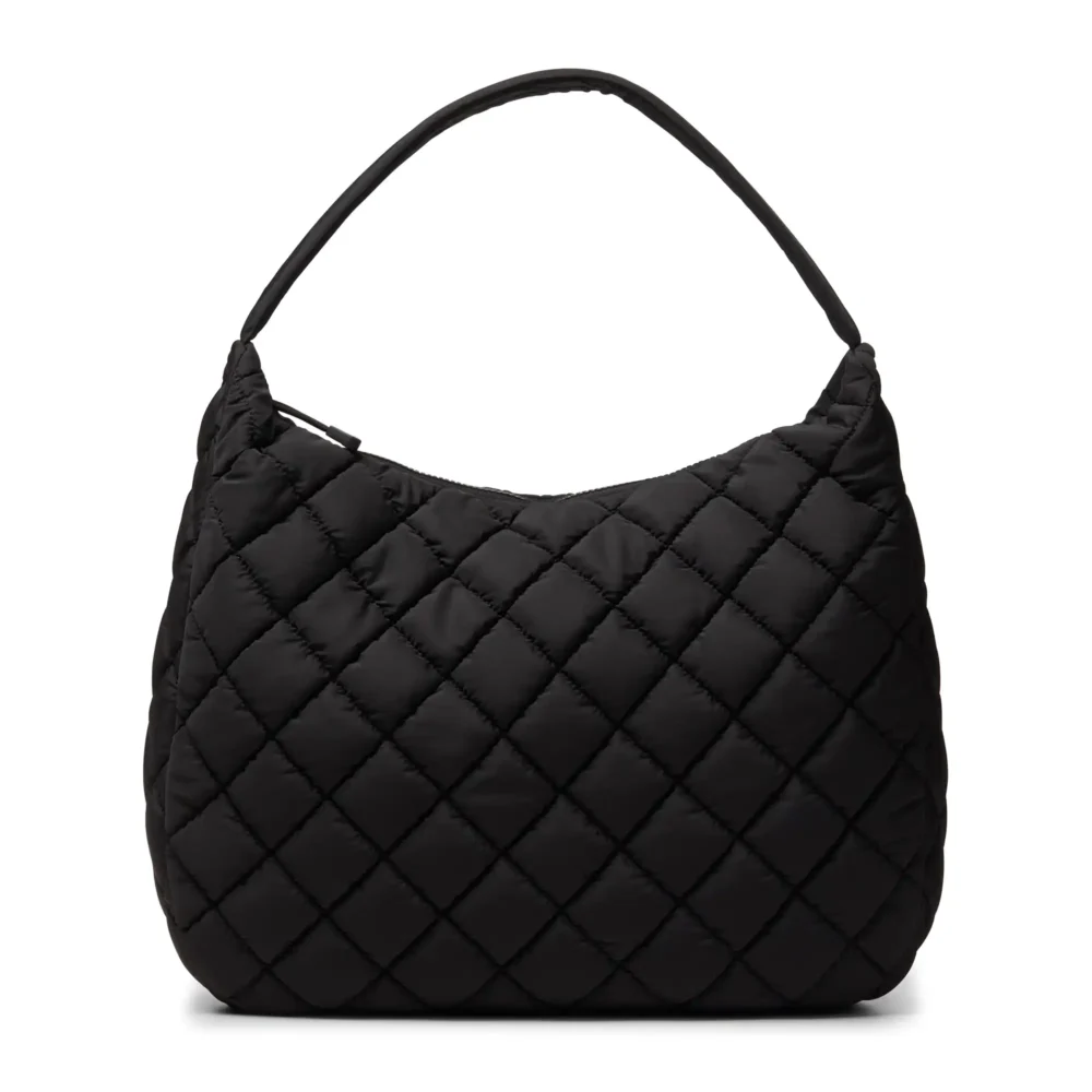 Quilted Tote Black