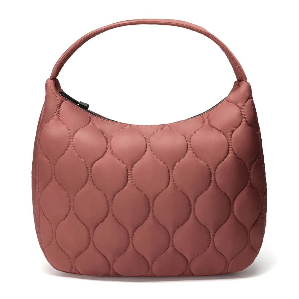 Quilted Tote Dusty Rose