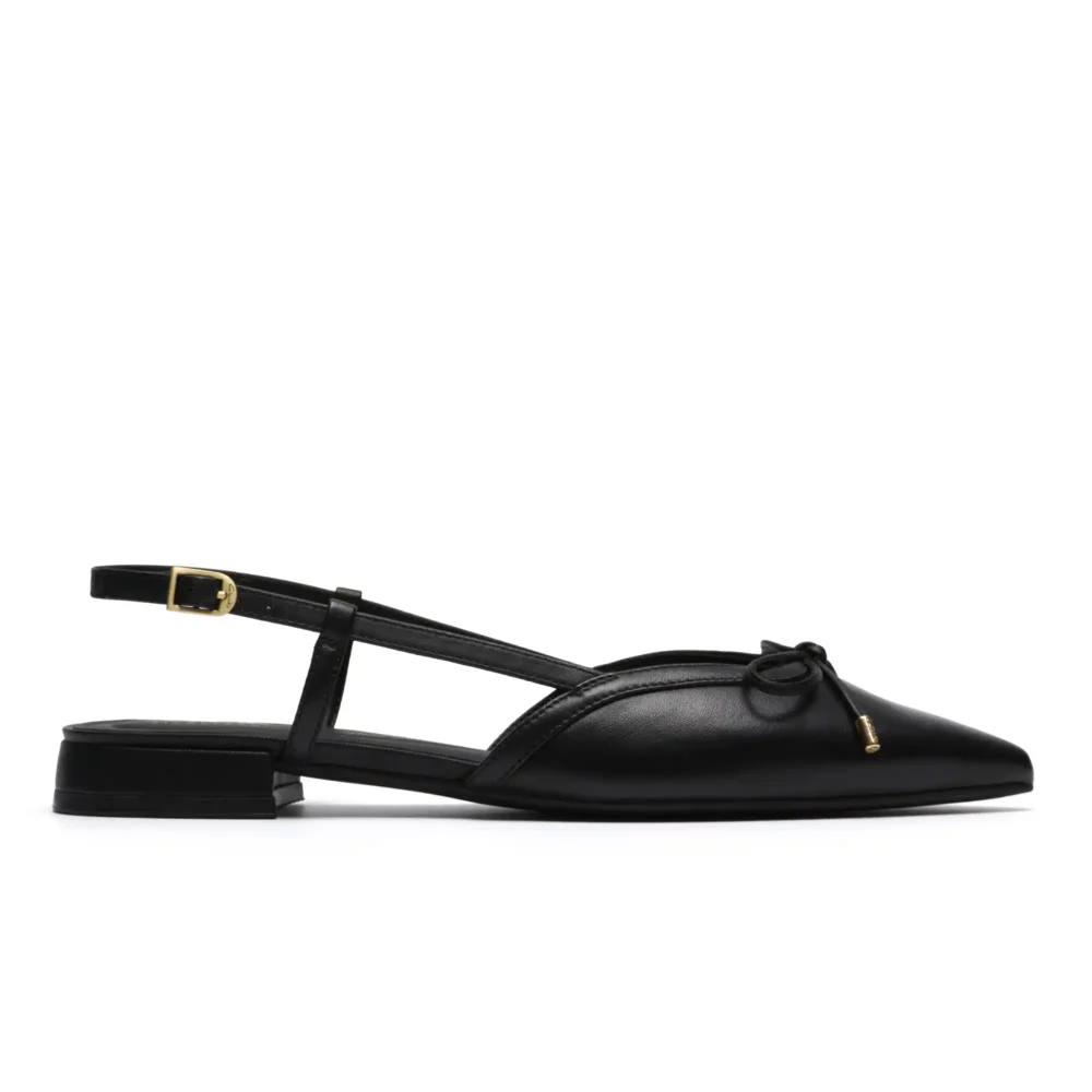 Sensa15 Bow Black Leather