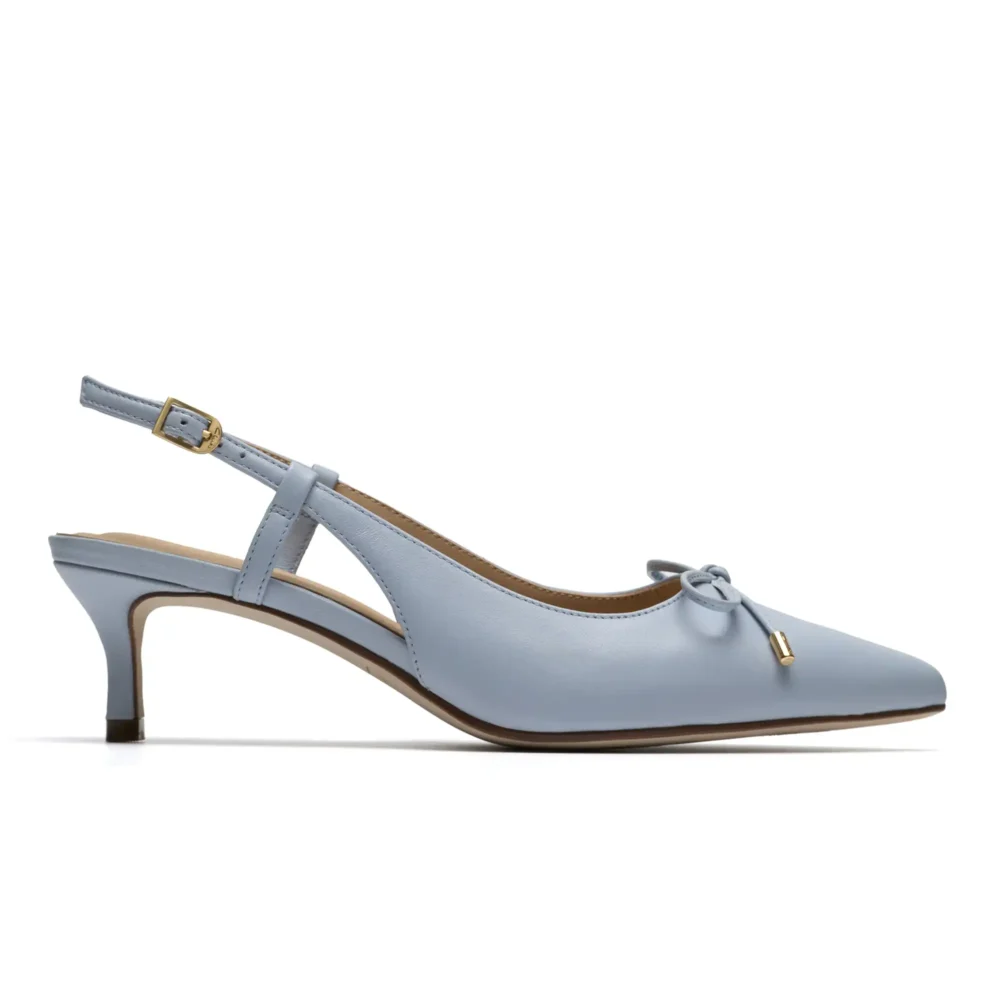 Zarey Bow Light Blue Lea