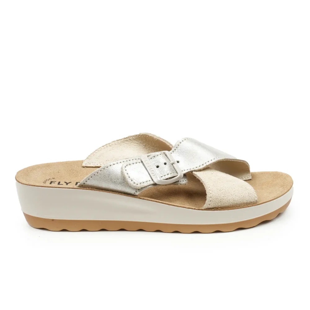 Leather Woman Slipper