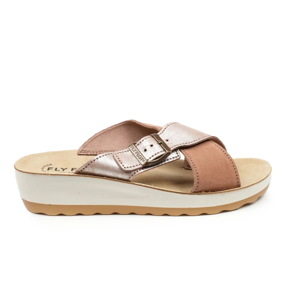 Leather Woman Slipper