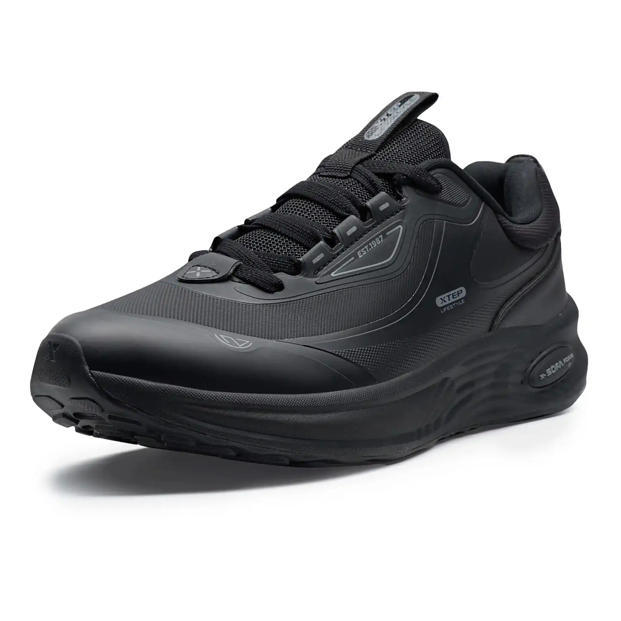 975419320022-4_A Lifestyle Shoes Black/Grey53 – Image 1